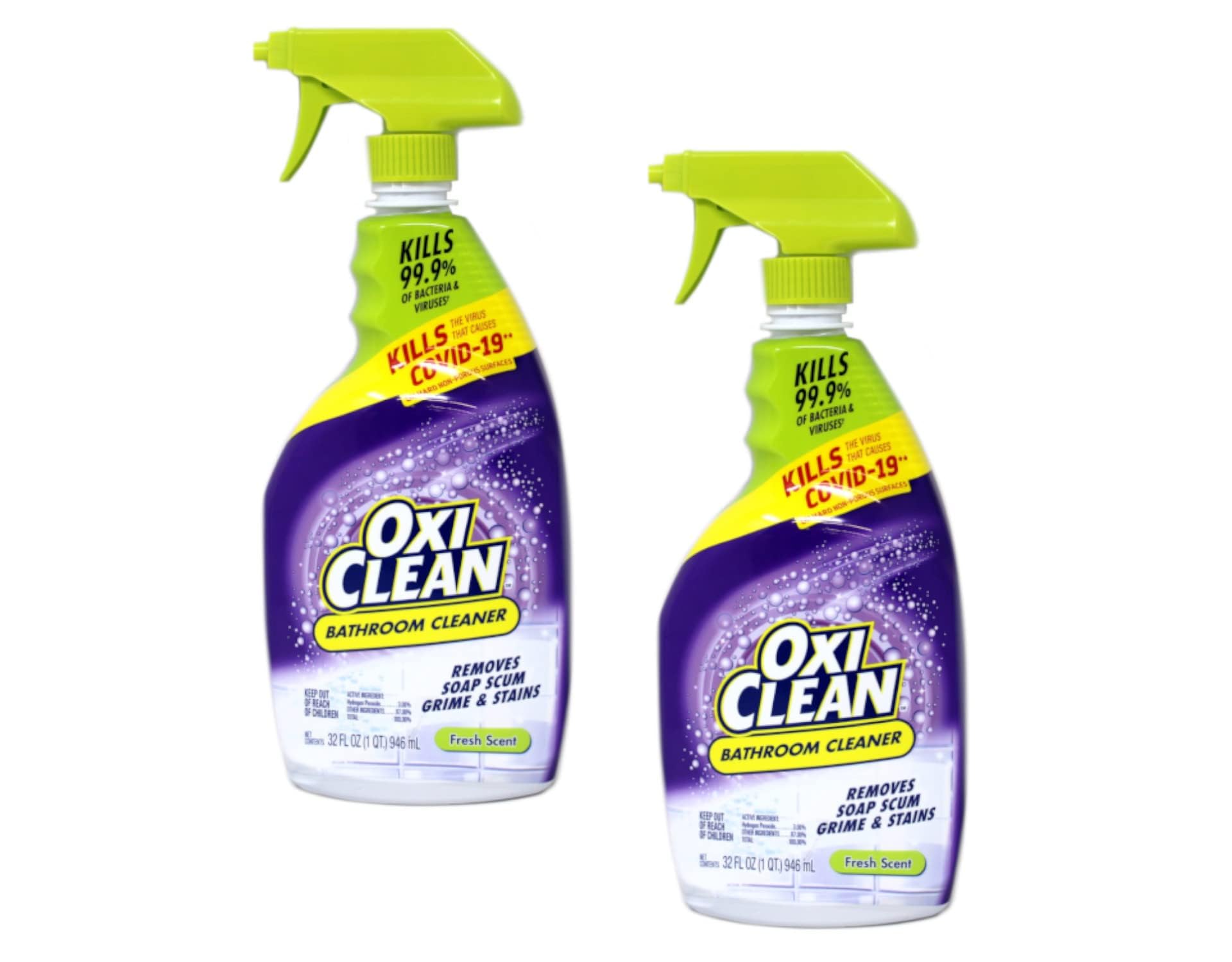 Mua OxiClean Shower, Tub & Tile Cleaner 32 oz (Pack of 2) trên Amazon Mỹ chính hãng 2024 | Fado