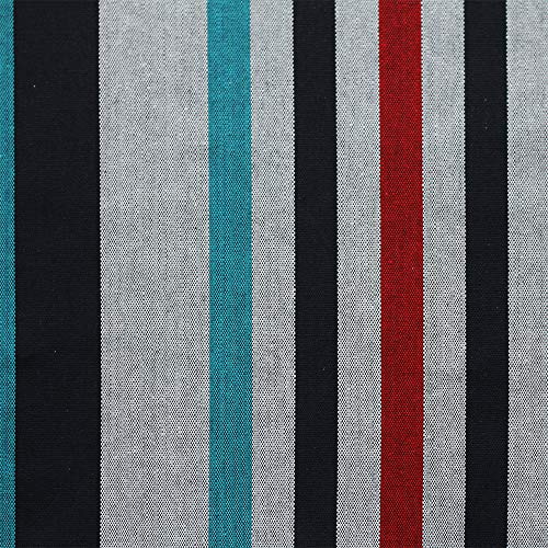 Vivere Double Cotton Hammock with Space Saving Steel Stand, Denim (450