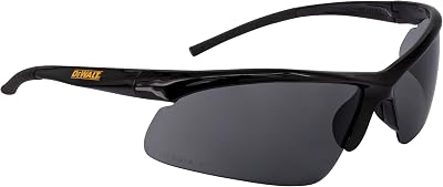 DeWalt DPG100-9D EU Safety Glasses Lightweight Frame Rubber Nose Pads