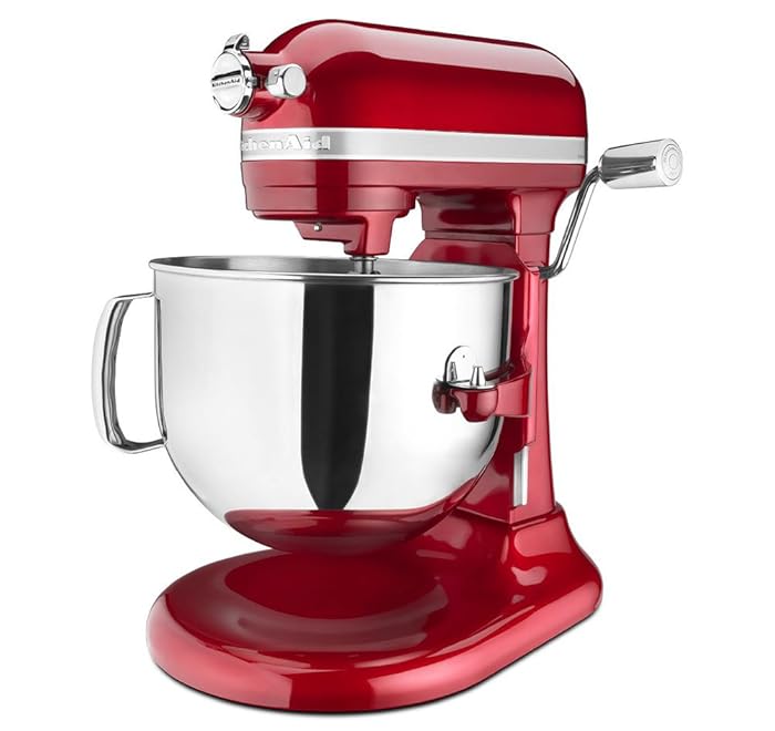 KitchenAid KSM7586PCA 7-QuartPro Line Stand Mixer Candy Apple Red