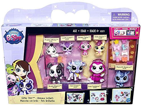 Littlest Pet Shop Glitter Pets 8 Pack #4080-4087