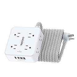Surge Protector Power Strip - CHCORE 15Ft Braided