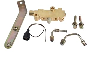 Silscvtt Disc Brake Proportioning Valve 172-1364 9/16 1/2Lines and Bracket PV2 combination Replacement for Chevy Chevelle Rep