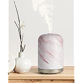 Onaboviva Essential Oil Diffuser – 2.4MHz Ultrasonic Aromatherapy Diffuser, Health Night Light, Timer & Auto Shut-Off, BPA-Free, 120ml Oil Diffuser for Home, Office, Spa, Yoga, Hotel