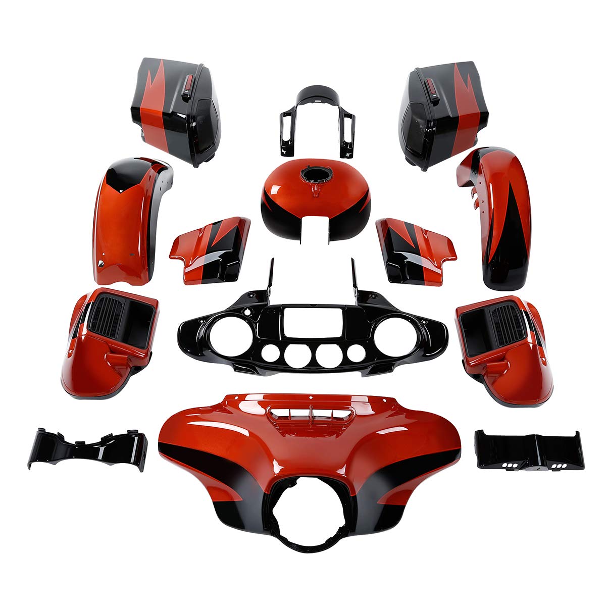 Mua HR3 Inner Outer Fairing Stretched Saddlebag Front Rear Fender Gas