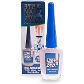 Amen Beauty Steel Nails: Nail Strengthener &amp; Clear Nail Polish for Damaged Nails, Hardener &amp; Growth, Nail Repair, Keratin Treatment, Nail Growth Treatment &ndash; Hard as Nails with Extra Strength.