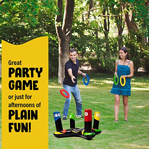 Inflatable Pool Ring Toss Game Inflatable Swimming Pool Water Game