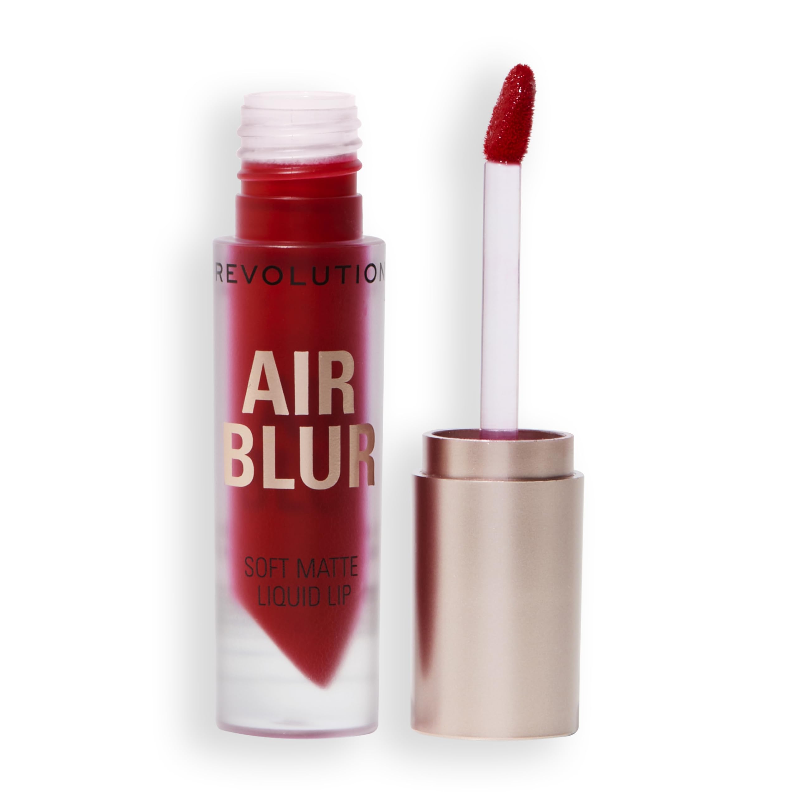 Revolution, Air Blur Matte Liquid Lipstick, Long-Lasting Lip Colour, Face Makeup, Vegan & Cruelty-Free, Fiery Red, 3.5ml
