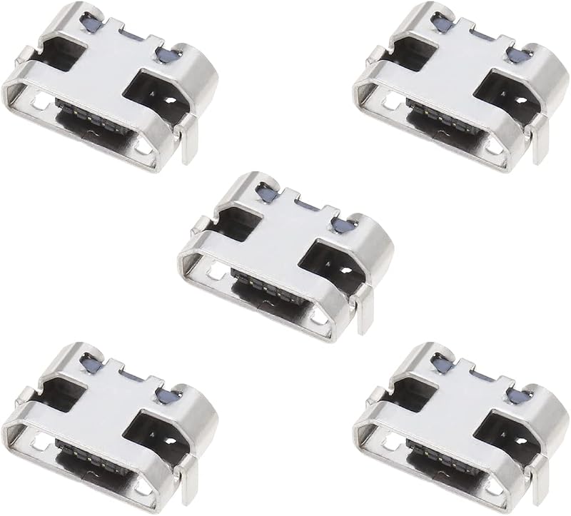 ECSiNG 5pcs Micro USB Charging Port Dock Connector for Huawei MediaPad T3