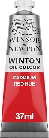 Winsor & Newton Winton Oil Colour Cadmium Red Hue 37ml Tube 95