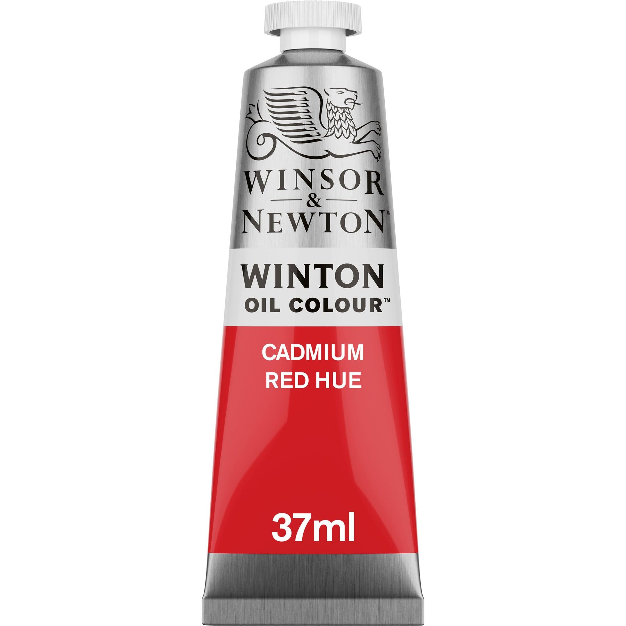 Winsor & Newton 37ml Winton Oil Colour Tube - Cadmium Red Hue,1414095 — image 1