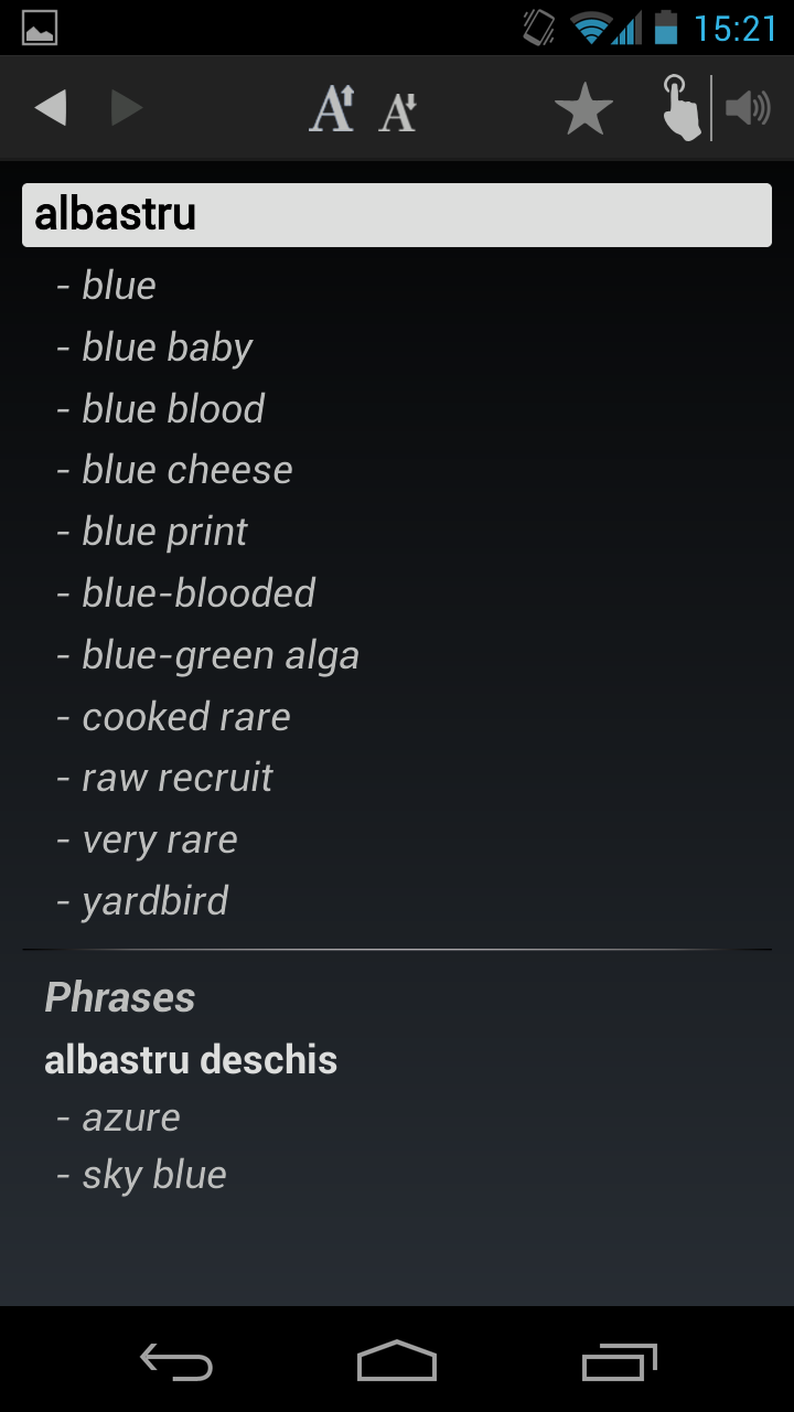 Romanian English Dictionary & Translator