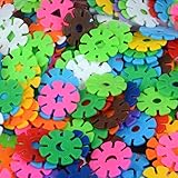 Yeelan Brain Flakes Building Stacking Blocks Educational Toy Set 500 Piece(3cm/1.2IN)