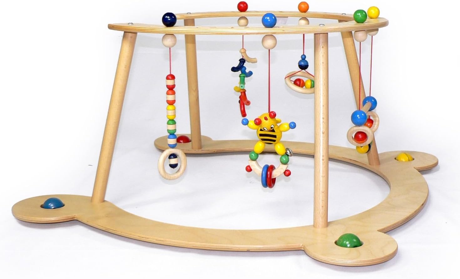 hess wooden baby gym
