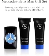 Mercedes-Benz Man 3 Pc Gift Set EDT Spray Shower Gel Aftershave Woody Fruity view 2