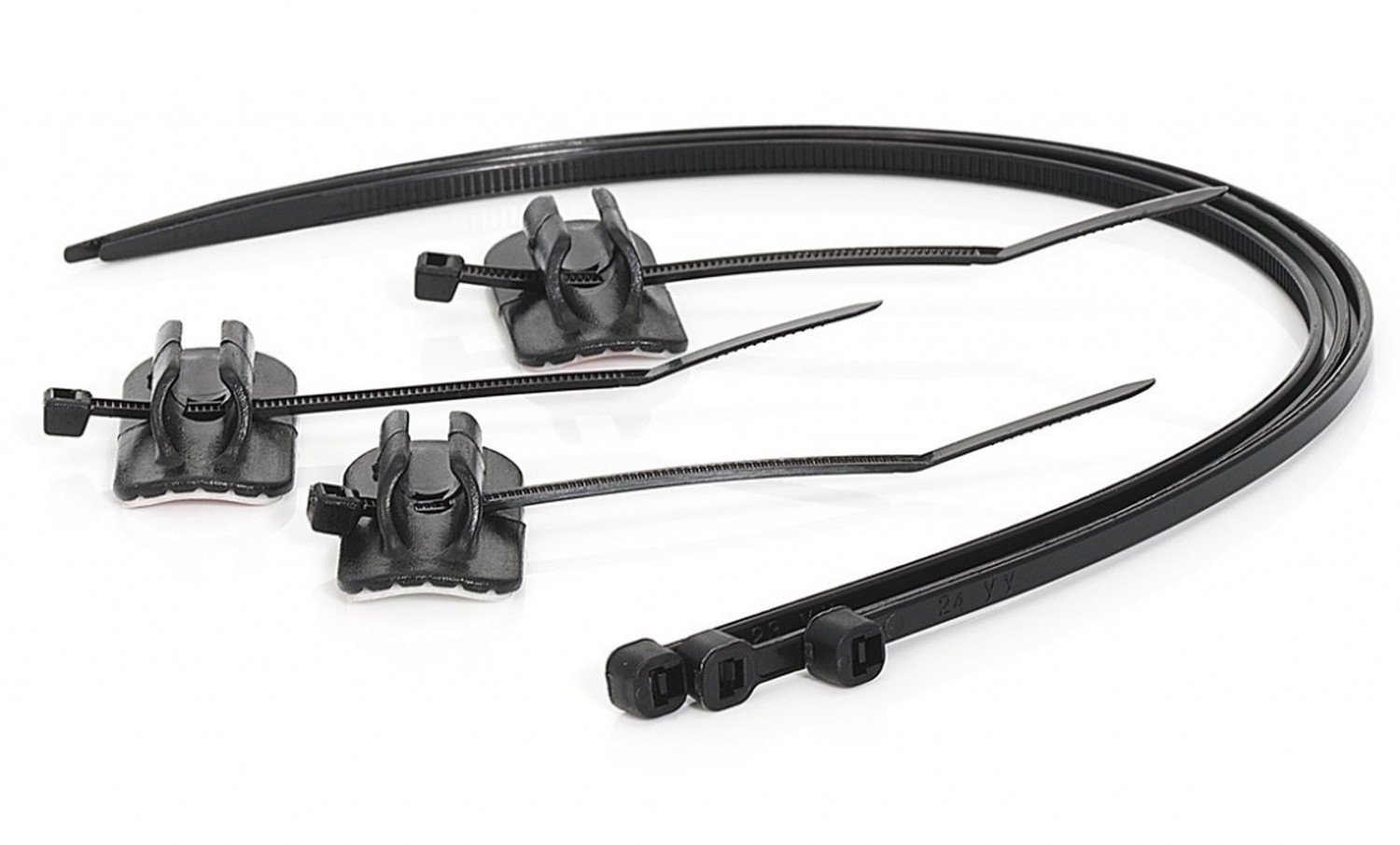 XLC Unisex - Adult Brake Line Holder BR-X11, Black, One Size