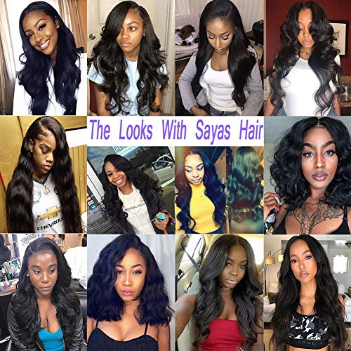 Sayas-Hair-10A-Grade-Brazilian-Body-Wave-Human-Hair-Bundles-Weave-Hair-Human-Bundles-Brazilian-Virgin-Hair-For-African-Americans-Women-3-Bundles-Total-300g105oz-10-12-14-Inch