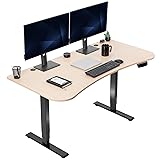VIVO Electric 63 x 32 in Standing Desk, Memory