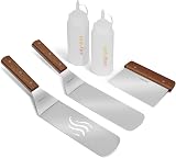 onlyfire Multi-purpose Griddle Spatula Set for Blackstone Grills view 1