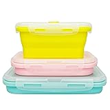 CARTINTS Collapsible Silicone Food Storage