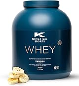 Kinetica Whey Protein Powder Banana 2.27Kg 76 Servings 23g Protein