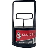 Sluice Fox Huntley Sweeper Magnet &ndash; Magnetic Pickup Tool for Gold Panning &amp; Black Sand Separation &ndash; Handheld Prospecting Magnet (8 lb, 16 lb, 35 lb, 50 lb, or 75 lb)