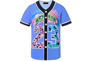 HOPSHION 90s Bel Air Baseball Jersey for Women