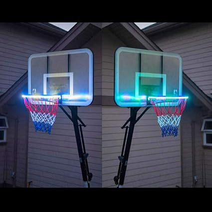 glow in the dark basketball hoop lighting kit only