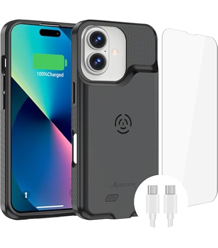 Amazon.com: YINGYKJ Battery Case for iPhone 16 Plus, Upgraded