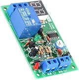 Walfront DC12V Time Delay Relay Module LED Display Trigger OFF Control view 7