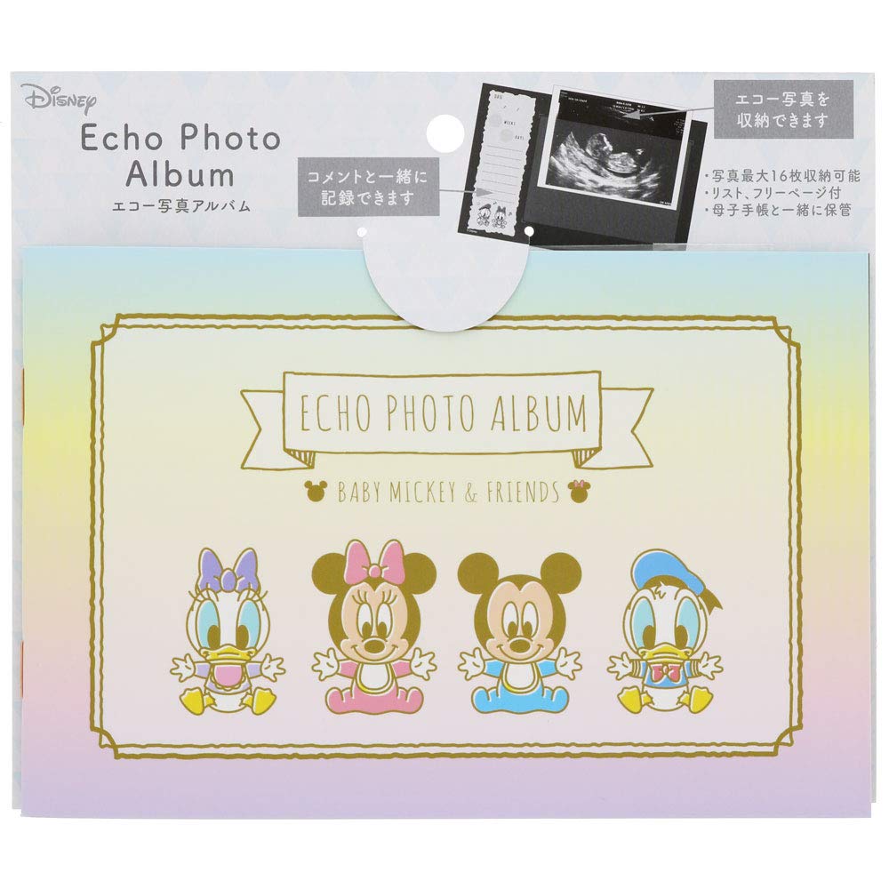 サンスター文具 ディズニー エコー写真アルバム アンドマム ベビーミッキー＆フレンズの商品画像
