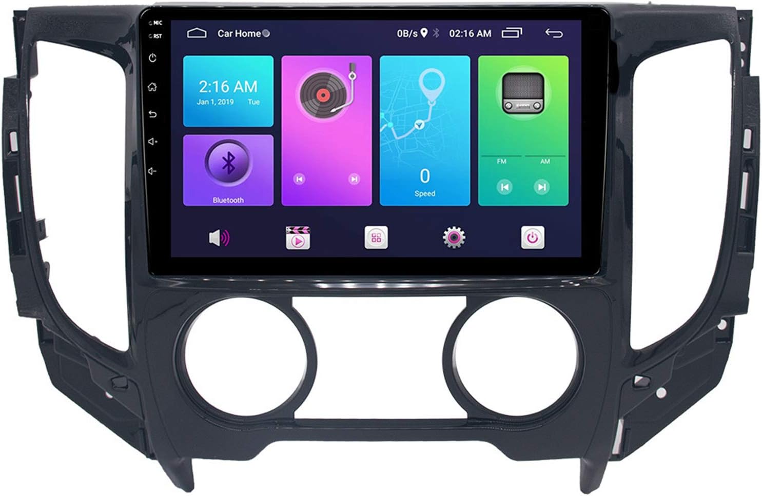 Android 10.0 Car Stereo Double Din Head Unit for Mitsubishi