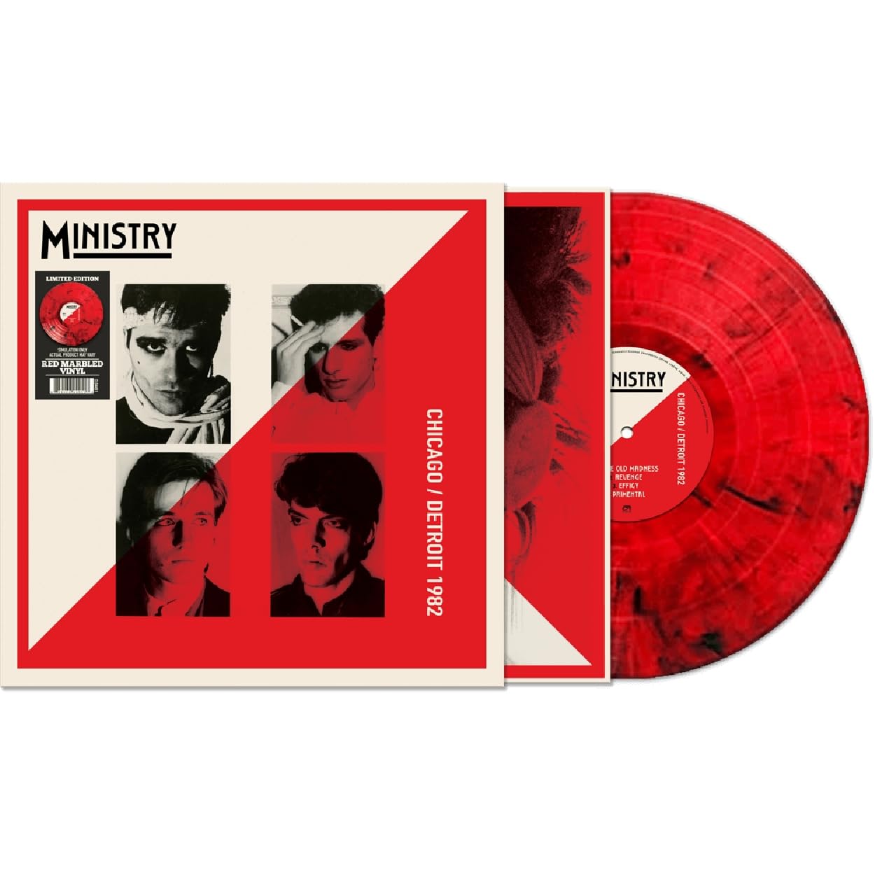 Chicago/detroit 1982 – Red Marble