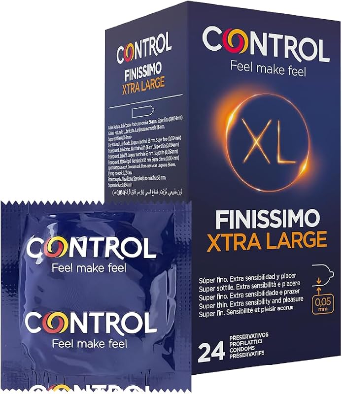 Controle de preservativo xl - 24 unidades