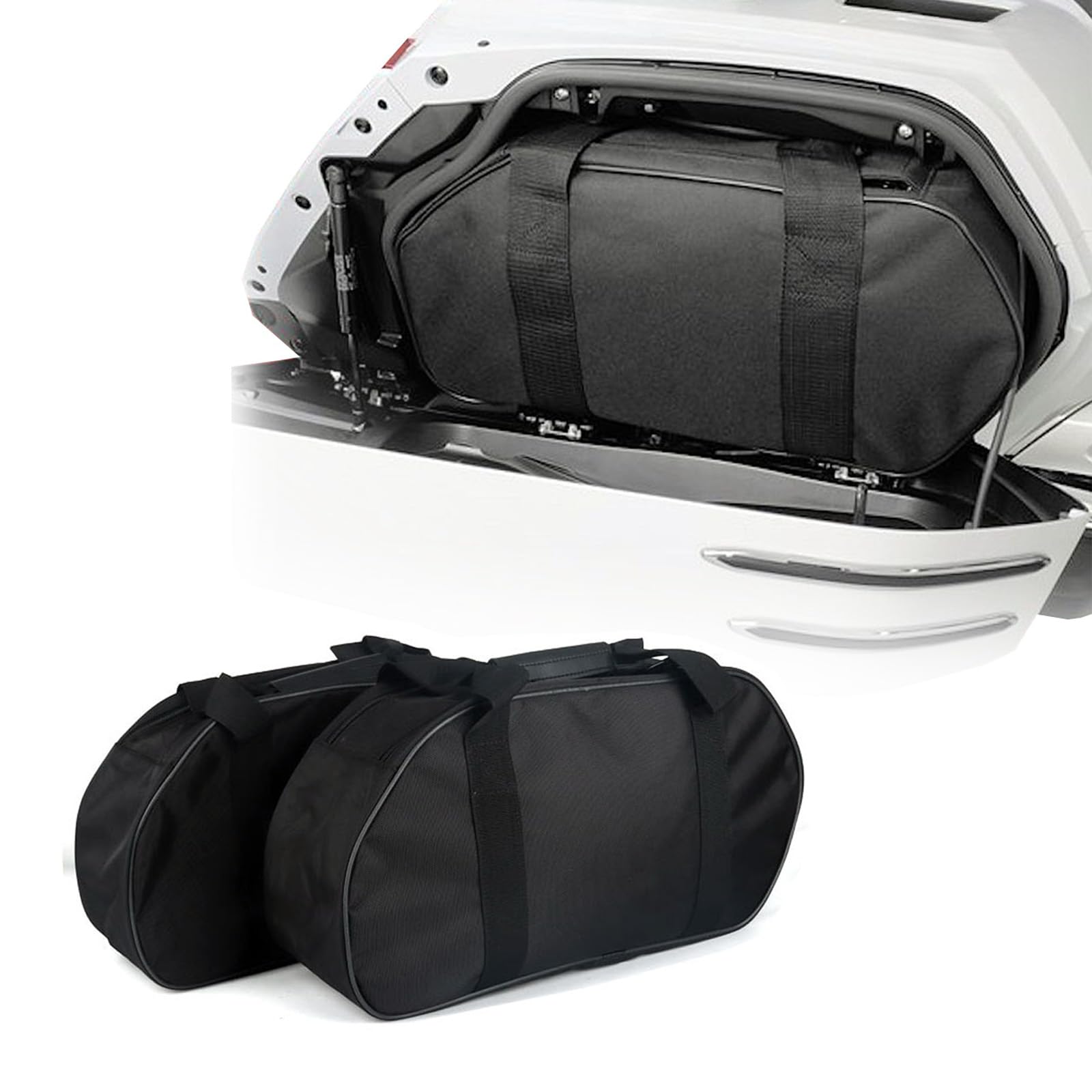 Photo 1 of 1 Pair Bag Fit for Honda Goldwing 1800 Motorcycle Side Inner Bags Luggage Bag Saddlebag Case F6B GL1800 2018-