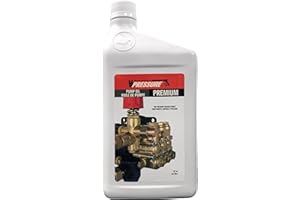 Valley Industries Pressure Washer Premium Pump Oil - 1 Liter, Black, (PK-85490000)