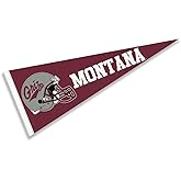 Montana Griz Football Helmet Pennant