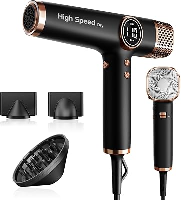 Secador pelo profesional 110000RPM 200 Millones de Iones