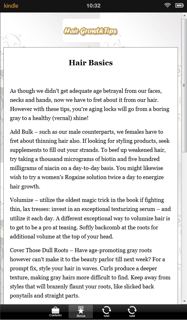 Amazon Com 100 Hair Growth Tips Free Appstore For Android