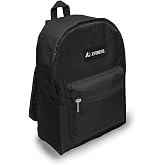 Everest Basic Laptop Backpack w/Dual Side Mesh Pocket