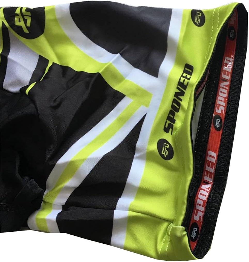 sponeed Men's Cycle Shorts Biking Pants Gel Padding Bicycle Ride Bottoms for Road Bikie MTB : Clothing