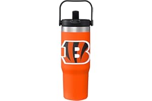 FOCO Unisex NFL Team Logo Insulated Travel Mug 30oz Straw Tumbler