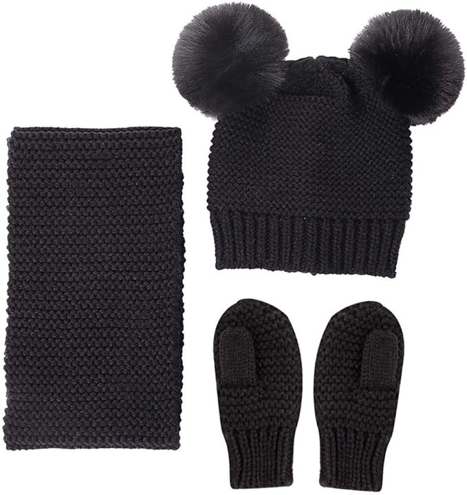 Eeneme Baby Winter Set - Mütze, Schal, Handschuhe Für 0-2 Jahre