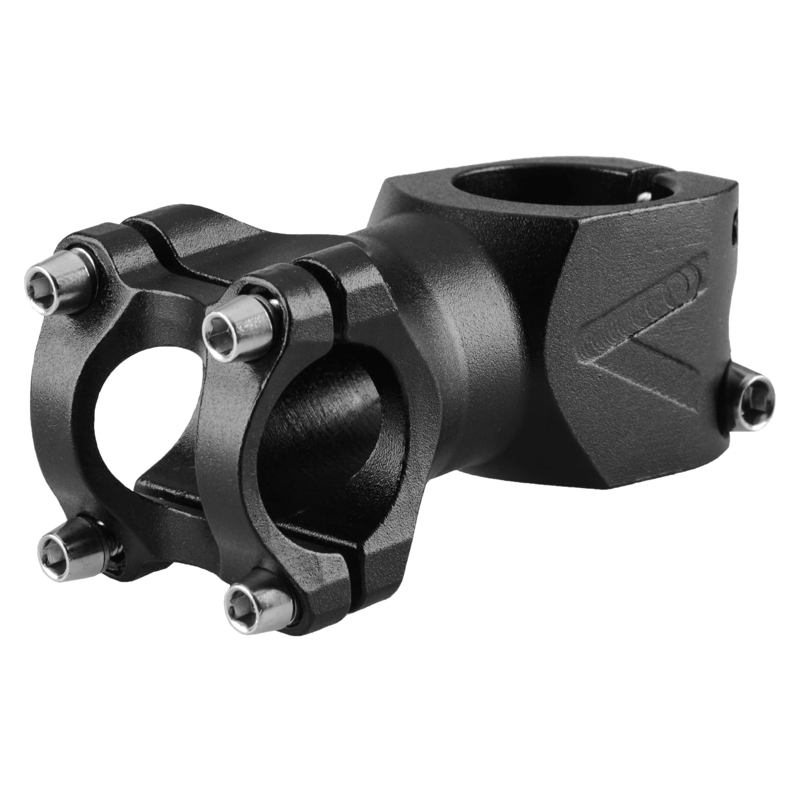 TRIWONDER Bike Stem 25.4mm 31.8mm MTB Stem Mountain Bike Handlebar Stem Riser for Most Bicycle, Road Bike, MTB, BMX, Fixie Gear, Cycling (25.4 x 60mm)