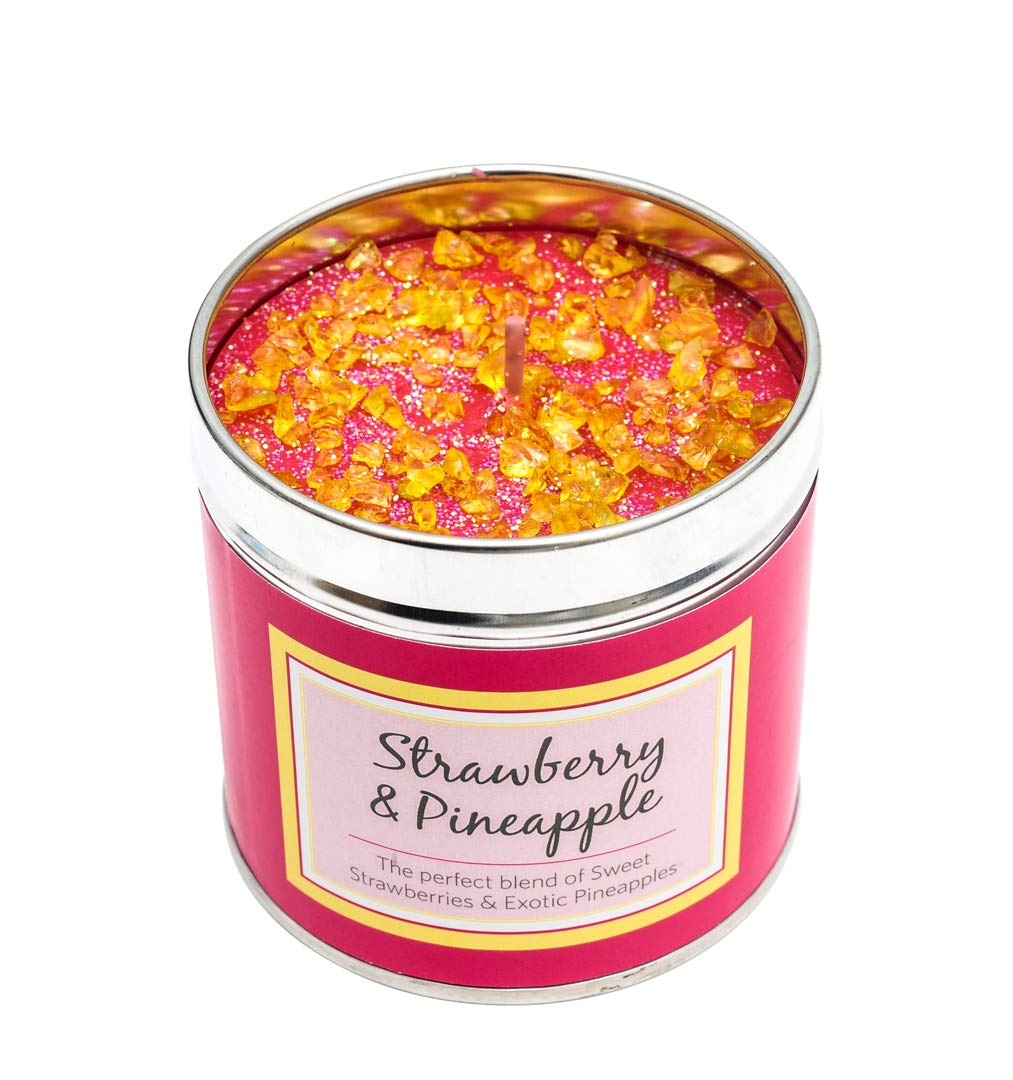 Best Kept Secret Seriously Scented Strawberry and Pineapple Punch Highly Fragranced Tin Candle