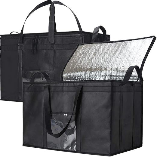 Amazon Com Nz Home Food Delivery Bags Insulated Reusable Grocery