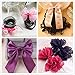 Coobbar 24pcs Metal Silver French Barrette Hair Clips for DIY Hair Clip Craft Bows