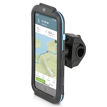 Wicked Chili Tour Case für Apple iPhone 8 Plus / 7 Plus / 6 Plus wetterfeste Fahrradhalterung, für Fahrrad Handy Navigation, 