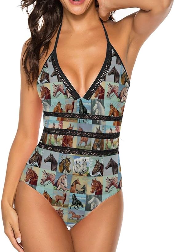 Amazon Co Jp 水着 ビキニ レディース おしゃれ 馬のイラスト 2 セクシー 美乳 女性用 ママ水着 胸パッド付き 肌触り良い 温泉 海水浴 水泳 コスプレ 女子制服 洗濯可能 人気 プレゼント 高級感 服 ファッション小物
