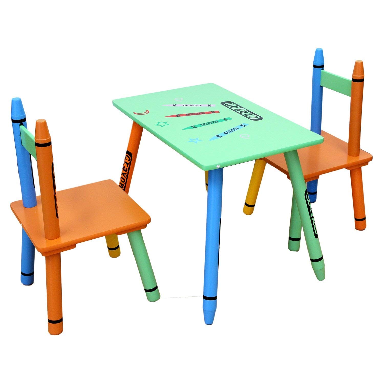 kids crayon table